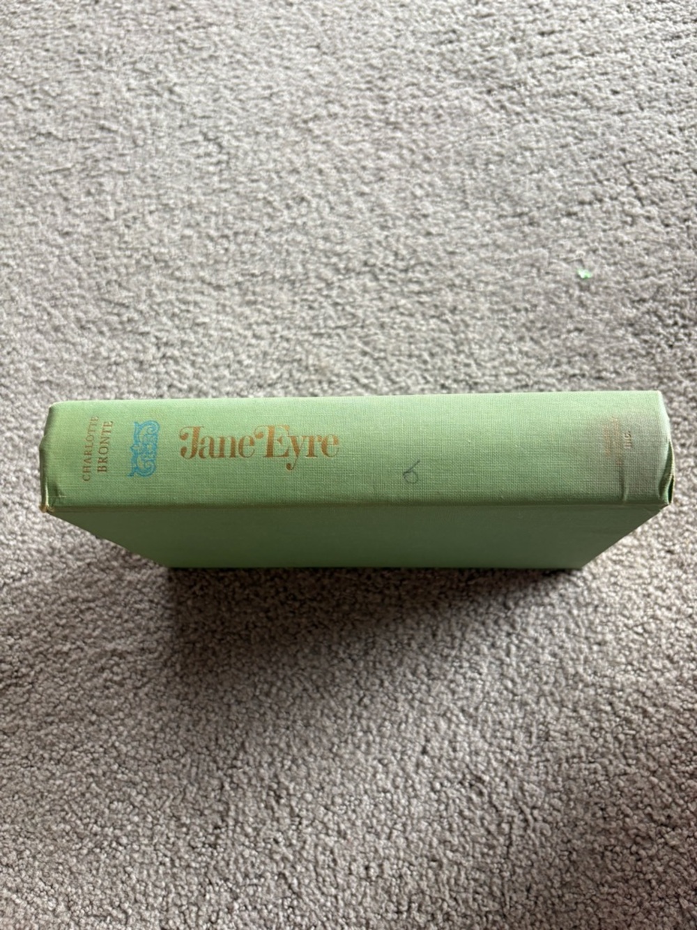 1950 Vintage Jane Eyre Charlotte Brontë - Nelson Doubleday Hardcover Classic